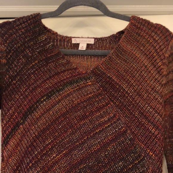 Fall multi color sweater - Picture 2 of 3